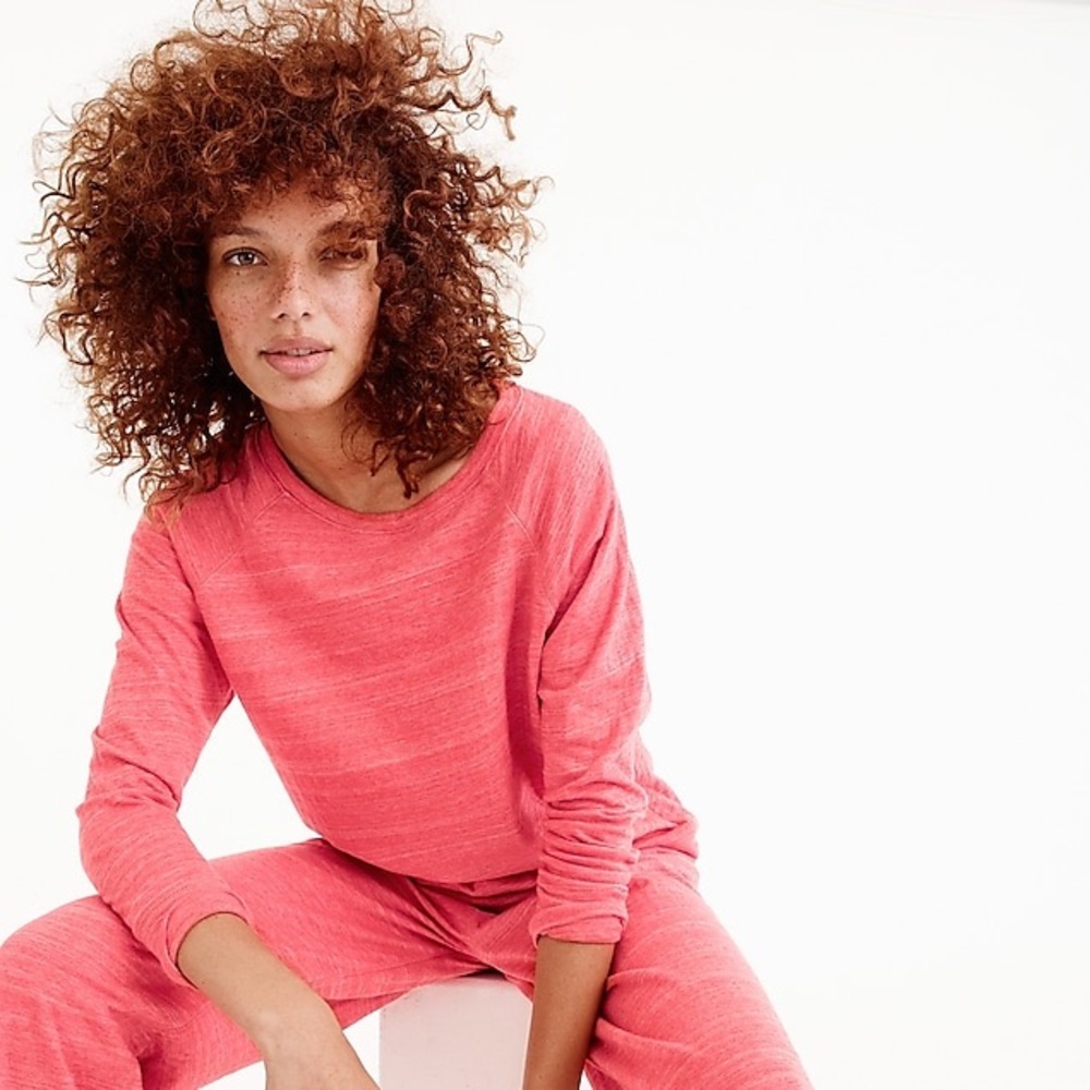J. Crew Sunday Morning Sweatshirt Long Sle…
